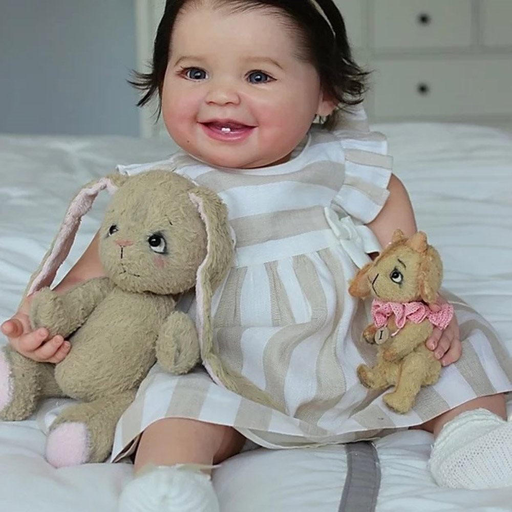21''Lifelike Lovelyn Awake Reborn Juliana Doll